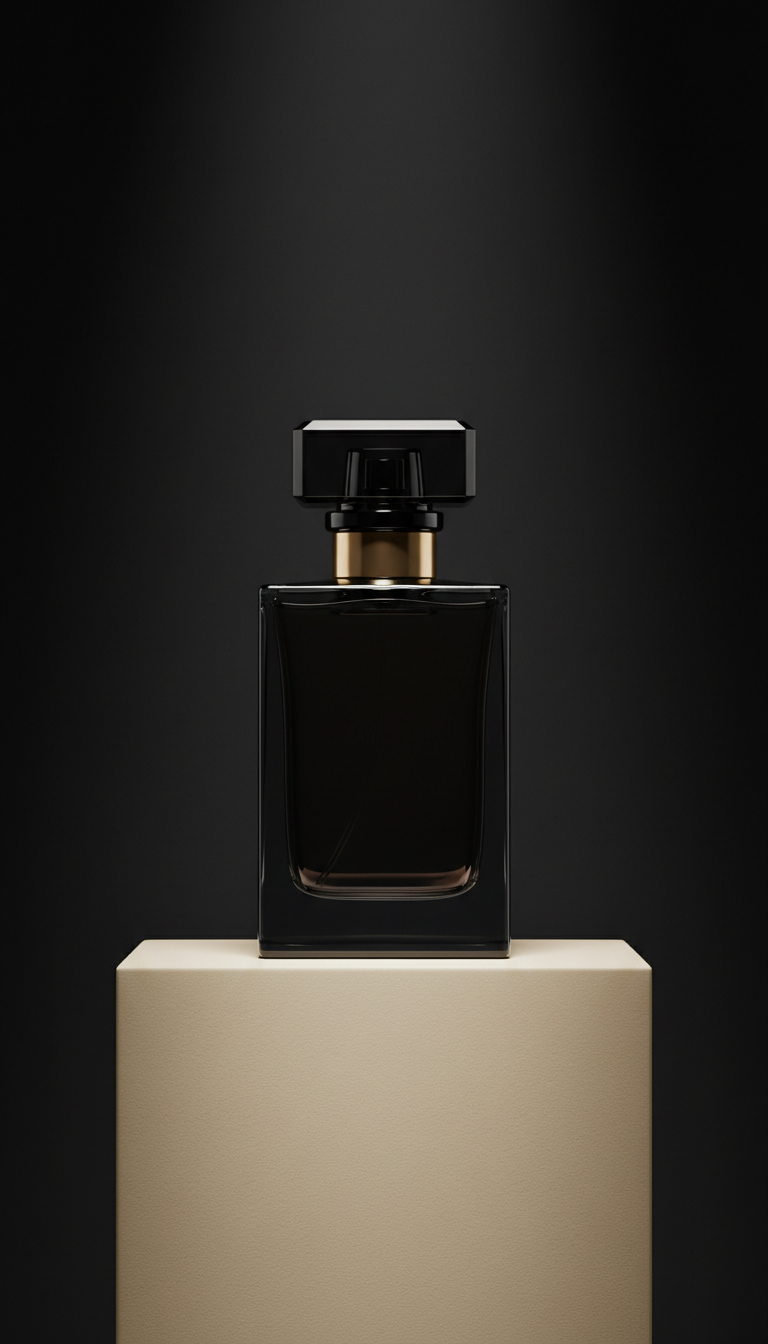 Obsidian parfum with smoked oud