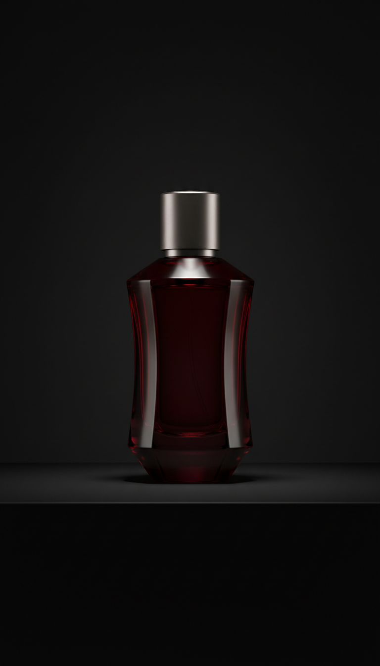 Crimson oil with saffron infusion