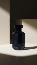 Slate indigo with violet leaf essence