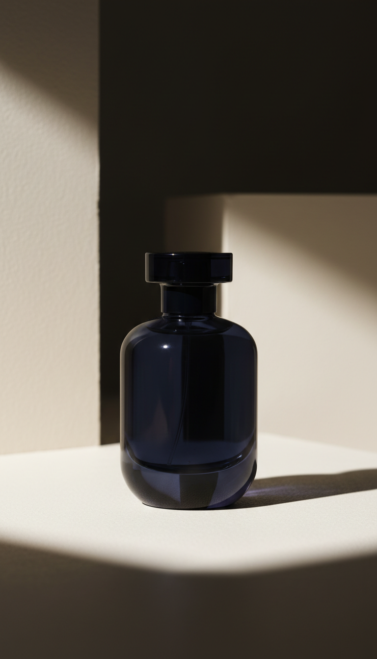 Slate indigo with violet leaf essence